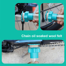 Load image into Gallery viewer, Mountain Bike Chain Lubricator Oiling Cleaning Roller Wool Felt Oiling Equipment Bicycle Maintenance Tools
