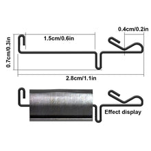 Load image into Gallery viewer, 100PCS Anti-Flowing Water Running Lead Buckle No-Adjustment Float Seat Fast Put On The Lead Buckle Fishing Accessories
