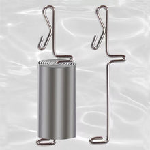 Load image into Gallery viewer, 100PCS Anti-Flowing Water Running Lead Buckle No-Adjustment Float Seat Fast Put On The Lead Buckle Fishing Accessories
