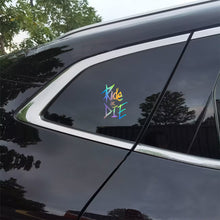 Load image into Gallery viewer, 1PC Ride OR DIE Bike Reflective Sticker Car Motorcycle Pet Decorative Sticker Bike Accessories
