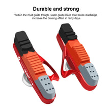 Load image into Gallery viewer, 1Pair Mountain Bike Brake Block Lightweight Noise Reduction Blow-Down Brake C Clip Bicycle Accessories
