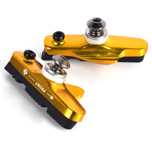 Load image into Gallery viewer, 1 Pair Bicycle Road Brake Pad Replaceable Drawer Rubber Block Noise Reduction Brake Block Bicycle Accessories
