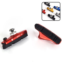 Load image into Gallery viewer, 1 Pair Bicycle Road Brake Pad Replaceable Drawer Rubber Block Noise Reduction Brake Block Bicycle Accessories
