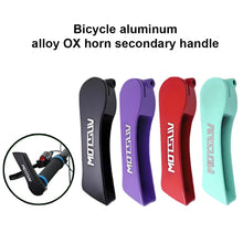 Load image into Gallery viewer, 1 Pair Bike Aluminum Alloy Side Handlebars Angle Adjustable Color Horn Handle For 22.2MM Caliber Handlebars Riding Accessories
