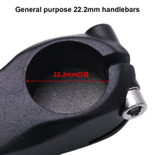 Load image into Gallery viewer, 1 Pair Bike Aluminum Alloy Side Handlebars Angle Adjustable Color Horn Handle For 22.2MM Caliber Handlebars Riding Accessories

