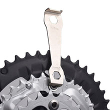 Load image into Gallery viewer, 1PC Mountain Bike Tooth Plate Nail Fixed Wrench Slotted Screw Tooth Plate Nail Removal Tool Bicycle Maintenance Supplies
