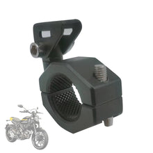 Load image into Gallery viewer, Aluminum Alloy Motorcycle Brackets Bumper Spotlight Auxiliary Lamp Bracket LED Head Light Mount Tube Modified Clamp Mount Kit
