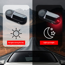 Load image into Gallery viewer, Car LED Solar Powered Wireless Anti-Theft Caution Lamp with Aromatherapy Flashing Light LED Alarm Fake Anti-theft Decorative Light
