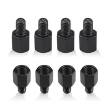 Load image into Gallery viewer, Motorcycle Mirror Adapter M10 M8 10MM 8MM Rearview Mirrors Adapters Conversion Bolt Screws Clockwise Anti-clock Right Left Thread
