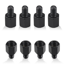 Load image into Gallery viewer, Motorcycle Mirror Adapter M10 M8 10MM 8MM Rearview Mirrors Adapters Conversion Bolt Screws Clockwise Anti-clock Right Left Thread
