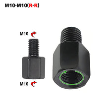 Load image into Gallery viewer, Motorcycle Mirror Adapter M10 M8 10MM 8MM Rearview Mirrors Adapters Conversion Bolt Screws Clockwise Anti-clock Right Left Thread
