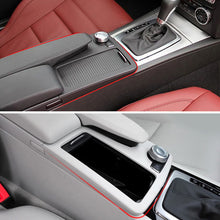 Load image into Gallery viewer, Car Central Console Drink Cup Holder Cover Shutter Outer Frame Cover Left Hand For Mercedes Benz W204 C C180 C200 C220
