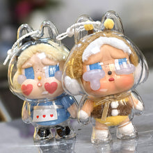 Load image into Gallery viewer, 1PC Protective Acrylic Storage Case For Plush Dolls Display Bag for Crybaby No Doll Transparent Portable Cable Organizer Box Storage Case
