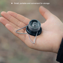 Load image into Gallery viewer, 1PC Cassette Stove Gas Tank Adapter With Support Anti-Rolling Anti-Leakage Self-Locking Device Outdoor Camping Stove Accessories
