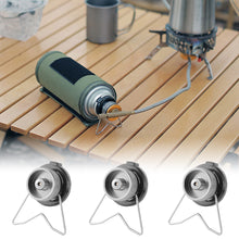 Load image into Gallery viewer, 1PC Cassette Stove Gas Tank Adapter With Support Anti-Rolling Anti-Leakage Self-Locking Device Outdoor Camping Stove Accessories
