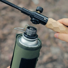 Load image into Gallery viewer, 1PC Cassette Stove Gas Tank Adapter With Support Anti-Rolling Anti-Leakage Self-Locking Device Outdoor Camping Stove Accessories
