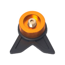 Load image into Gallery viewer, 1PC Multi-Functional Outdoor Gas Tank Support Adapter With Anti-Leakage Self-Locking Device Camping Accessories
