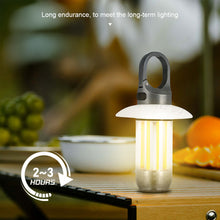 Load image into Gallery viewer, Outdoor Dual Light Flashlight Multi-Functional Camping Atmosphere Light With Hook Type-C Charging

