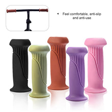 Load image into Gallery viewer, 1 Pair Children's Bicycle Rubber Handle Cover Balance Scooter Anti-Slip Wear-Resistant Handle Accessories For 22MM Handlebar Diameter
