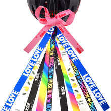 Load image into Gallery viewer, 1PC Children's Helmet Decorative Streamers Creative Dreadlocks DIY Accessories Bicycle Balance Bike Handlebar Streamers
