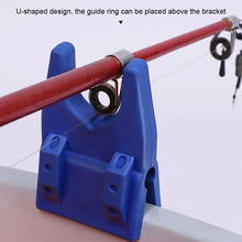 Load image into Gallery viewer, 1 Pair Portable Raft Fishing Bracket Clamp Silicone Bucket Fishing Rod Holder Undamaged Line Fishing Accessories
