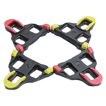 Load image into Gallery viewer, 1 Pair Road Bicycle Pedal Plate Splint Set Riding Shoes Special Lock Piece 6° Floating Riding Equipment
