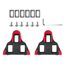 Load image into Gallery viewer, 1 Pair Road Bicycle Pedal Plate Splint Set Riding Shoes Special Lock Piece 6° Floating Riding Equipment
