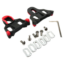 Load image into Gallery viewer, 1 Pair Road Bicycle Pedal Plate Splint Set Riding Shoes Special Lock Piece 6° Floating Riding Equipment

