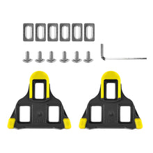 Load image into Gallery viewer, 1 Pair Road Bicycle Pedal Plate Splint Set Riding Shoes Special Lock Piece 6° Floating Riding Equipment
