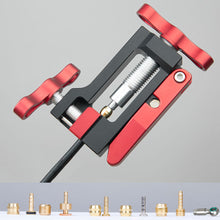 Load image into Gallery viewer, Bicycle Push-In Oil Needle Installation Tool Integrated Tubing Cutting Tool Five-Wire Body Installation Bicycle Repair Tool
