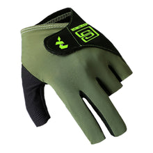 Load image into Gallery viewer, 1PC Professional Half Finger Billiard Gloves For Left Hand Breathable Wear Resistant Ice Silk Gloves With Non-Slip Gasket Self-Adhesive Cloth Fixed
