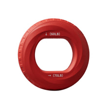 Load image into Gallery viewer, Silicone Hand Gripper Double Strength Comfortable Durable Hand Strength Rehabilitation Training Stress Relieving Grip Ring
