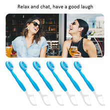 Load image into Gallery viewer, 10pcs/box Mini Disposable Bursting Bead Toothbrush Multifunctional Portable Oral Cleaning No Mouthwash Dental Floss Toothbrush
