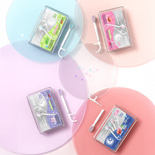 Load image into Gallery viewer, 20pcs/box Mini Disposable Double Bursting Bead Toothbrush Portable Multifunctional Oral Cleaning Double Dental Floss Toothbrush

