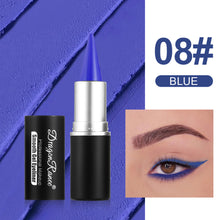 Load image into Gallery viewer, Multicolor Smooth Matte Eyeliner Waterproof Sweatproof Long-lasting Multifunctional Eyeliner Eyeshadow Eye Makeup Cosmetics
