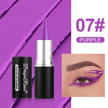 Load image into Gallery viewer, Multicolor Smooth Matte Eyeliner Waterproof Sweatproof Long-lasting Multifunctional Eyeliner Eyeshadow Eye Makeup Cosmetics
