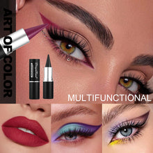 Load image into Gallery viewer, Multicolor Smooth Matte Eyeliner Waterproof Sweatproof Long-lasting Multifunctional Eyeliner Eyeshadow Eye Makeup Cosmetics
