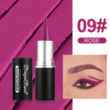 Load image into Gallery viewer, Multicolor Smooth Matte Eyeliner Waterproof Sweatproof Long-lasting Multifunctional Eyeliner Eyeshadow Eye Makeup Cosmetics
