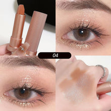 Load image into Gallery viewer, Double-sided Two-tone Eyeshadow Stick Portable Matte Pearlescent Eyeshadow Highlight Long-lasting Eye Makeup Cosmetics

