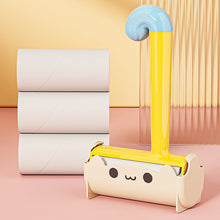 Load image into Gallery viewer, Long Rod Large Lint Roller Detachable Dustproof Highly Viscous Tearable Paper Hair Remover Roller Hair Debris Dust Cleaning Tool

