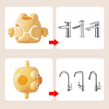 Load image into Gallery viewer, Cartoon Cute Faucet Extender Detachable Dual Interface U-shaped Splashproof Extender Portable Durable Faucet Extender
