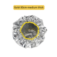 Load image into Gallery viewer, Tin Foil Thermostatic Hair Mask Cap Self-heating Steam Hair Care Cap Lightweight Washable Elastic Hairdressing Cap Hair Care Tool
