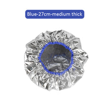 Load image into Gallery viewer, Tin Foil Thermostatic Hair Mask Cap Self-heating Steam Hair Care Cap Lightweight Washable Elastic Hairdressing Cap Hair Care Tool
