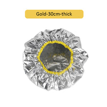Load image into Gallery viewer, Tin Foil Thermostatic Hair Mask Cap Self-heating Steam Hair Care Cap Lightweight Washable Elastic Hairdressing Cap Hair Care Tool
