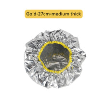 Load image into Gallery viewer, Tin Foil Thermostatic Hair Mask Cap Self-heating Steam Hair Care Cap Lightweight Washable Elastic Hairdressing Cap Hair Care Tool
