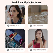 Load image into Gallery viewer, Portable Convenient Solid Perfume Balm Fresh Fragrance Cream Mild Long-lasting Body Balm Aroma Deodorant Fragrance for Women
