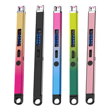 Load image into Gallery viewer, Aromatherapy Candle Igniter Electronic Pulse Charging Windproof Gas Stove Igniter Long Camping Igniter
