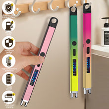 Load image into Gallery viewer, Aromatherapy Candle Igniter Electronic Pulse Charging Windproof Gas Stove Igniter Long Camping Igniter
