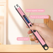 Load image into Gallery viewer, Aromatherapy Candle Igniter Electronic Pulse Charging Windproof Gas Stove Igniter Long Camping Igniter
