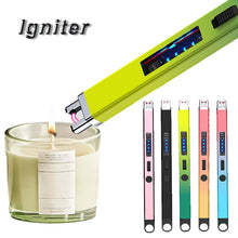 Load image into Gallery viewer, Aromatherapy Candle Igniter Electronic Pulse Charging Windproof Gas Stove Igniter Long Camping Igniter
